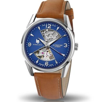 Montre LIP Himalaya automatique 40mm sablier fond bleu 671575