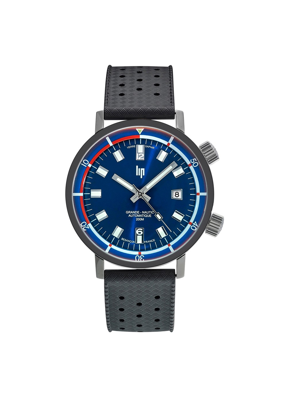 Montre LIP Grande Nautic ski 671521 cadran bleu L