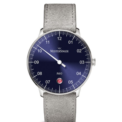 Montre Meistersinger Néo NE908N cadran bleu