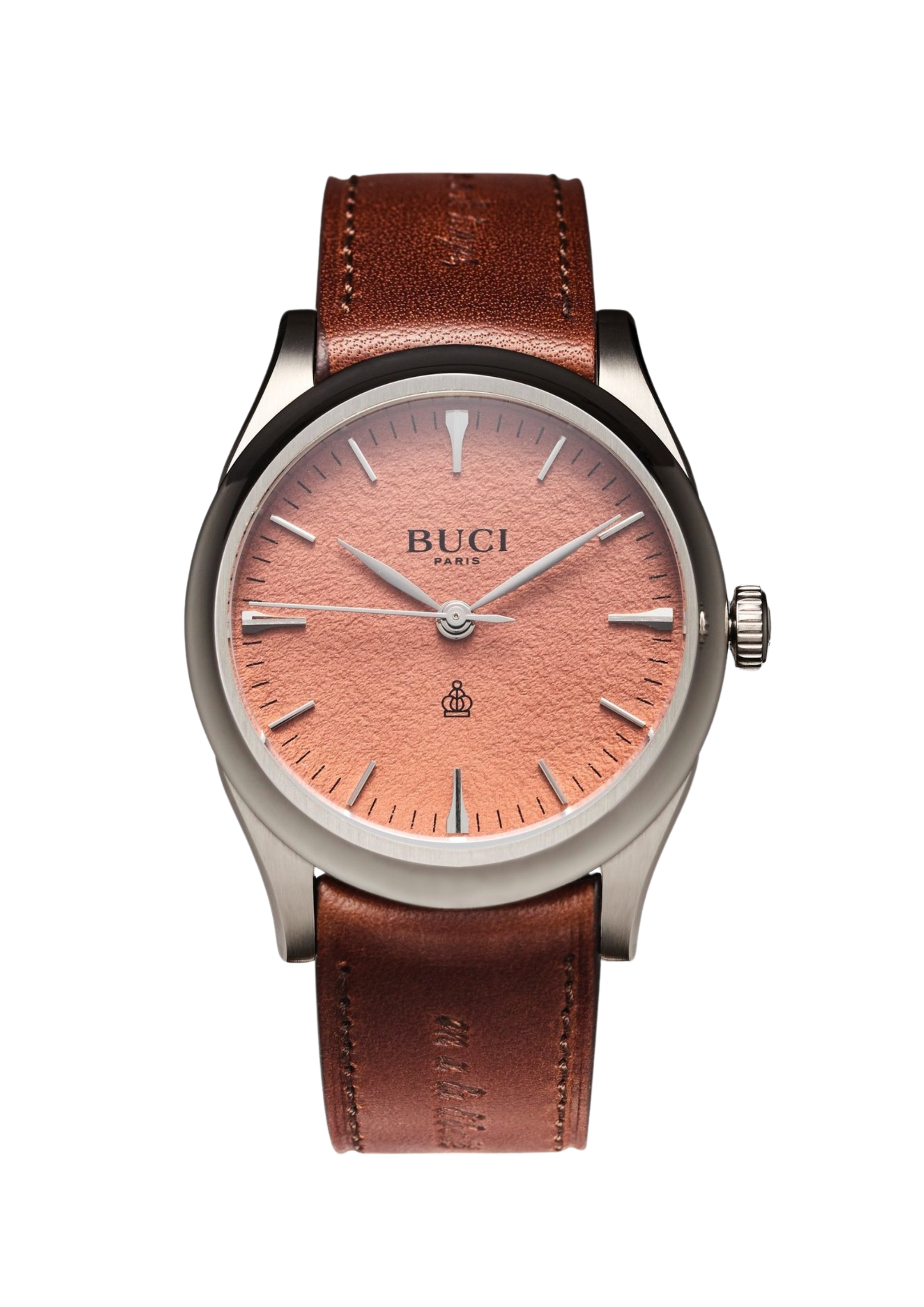 Collection « Garde-temps » montre automatique brique
