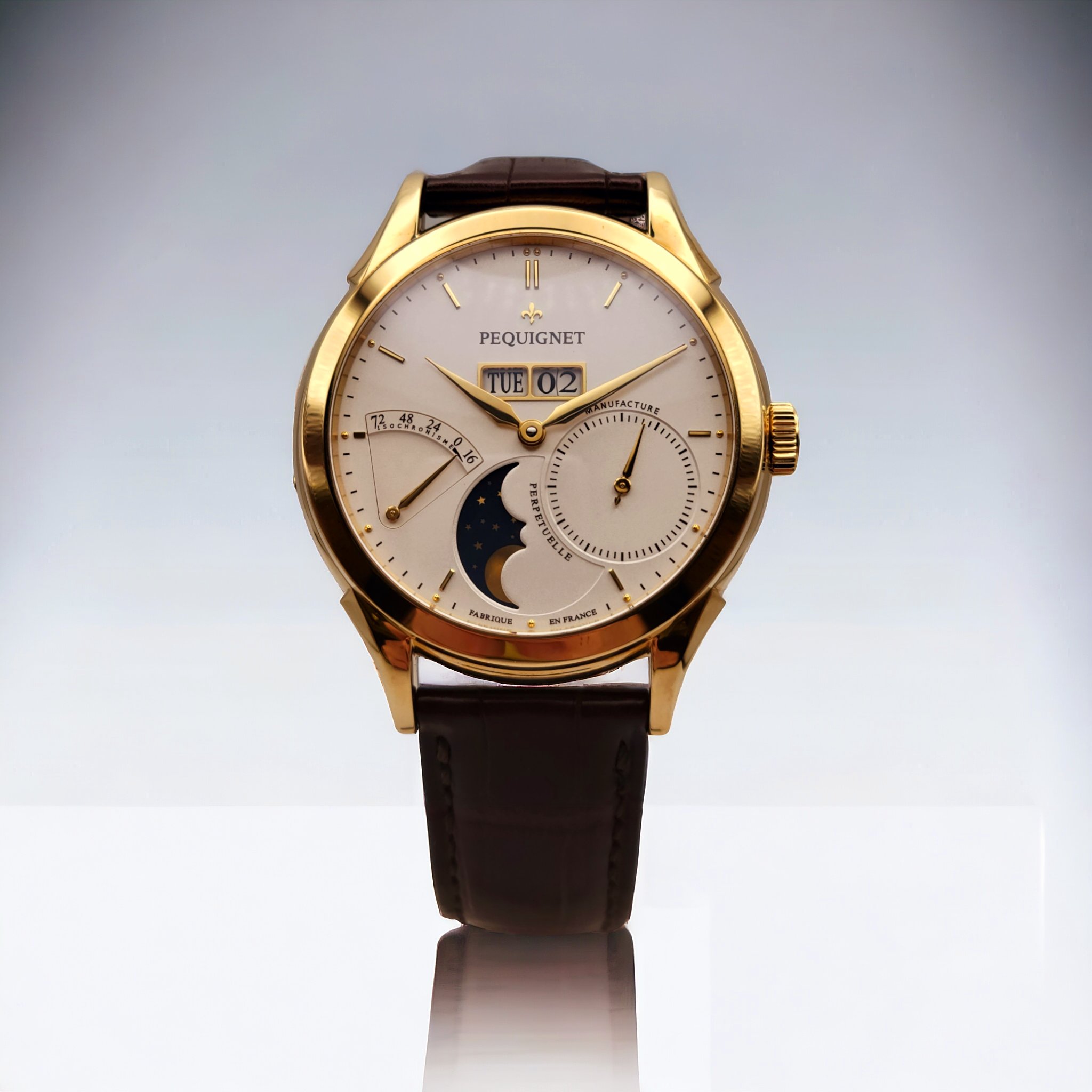 Photo de face Pequignet Royale Origine Or18k