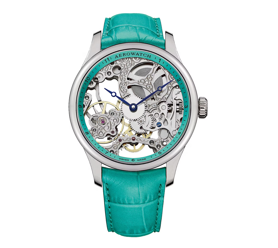 montre aerowatch squelette