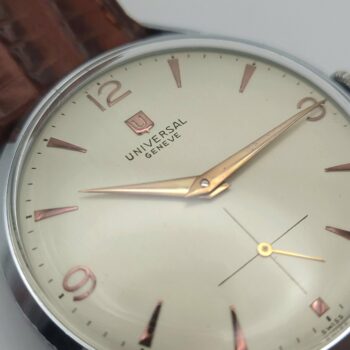 Universal Geneve réf 312304/3 de 1957 - cadran/dial