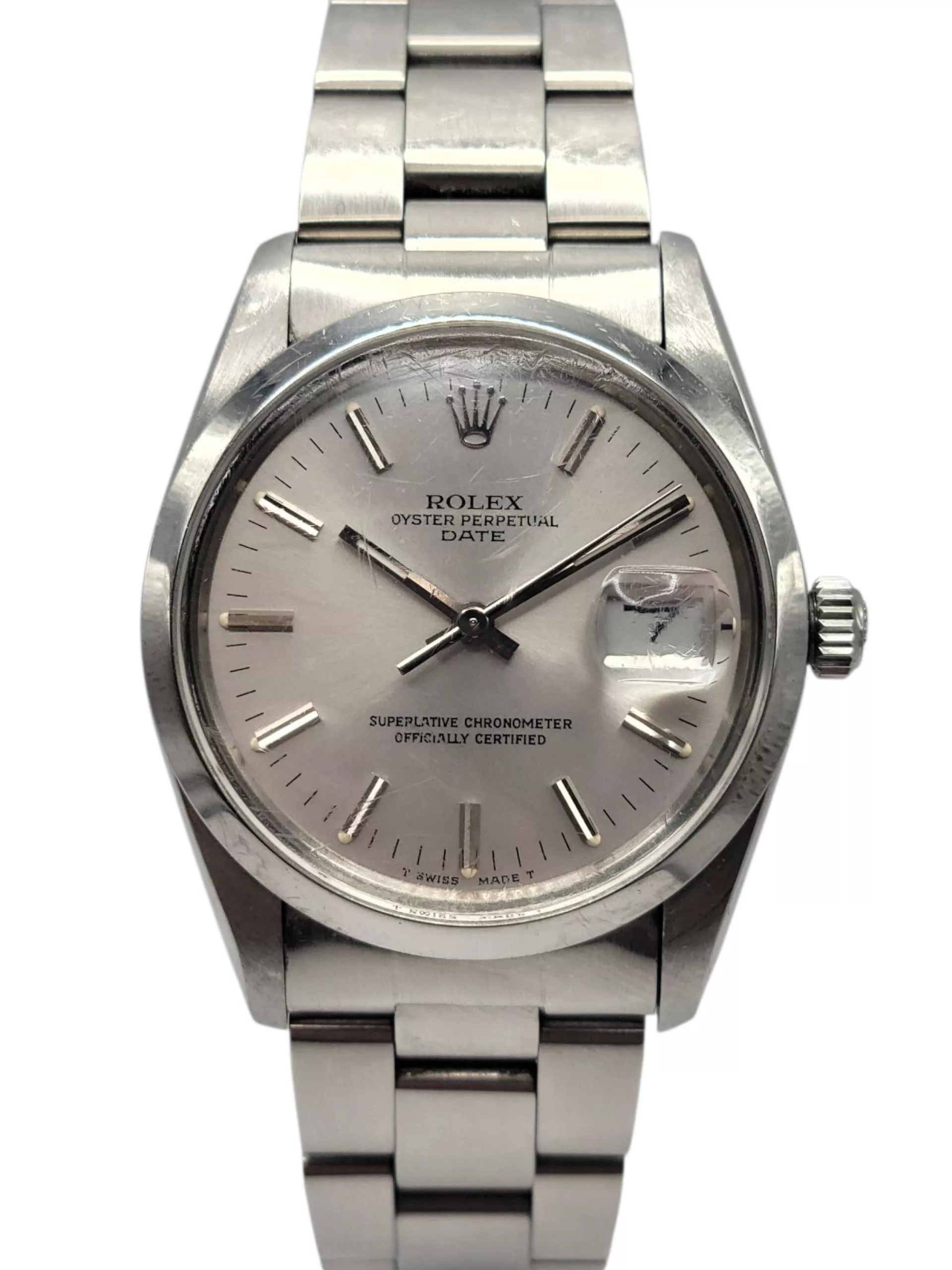 Rolex Datejust rèf. 15000 de 1985 boite - certificat chronomètre - porte carte calendrier rolex