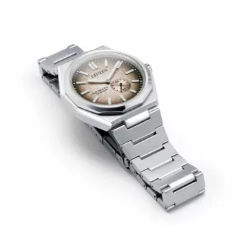 Montre Citizen Super Titanium Zenshin 60NK5020-58P - Cadran marron - a plat