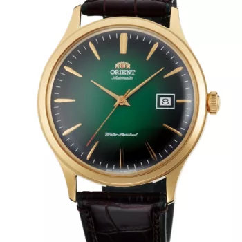 Orient TAC08002F0 Bambino – Automatique 42 mm Vert Doré Élégance Vintage