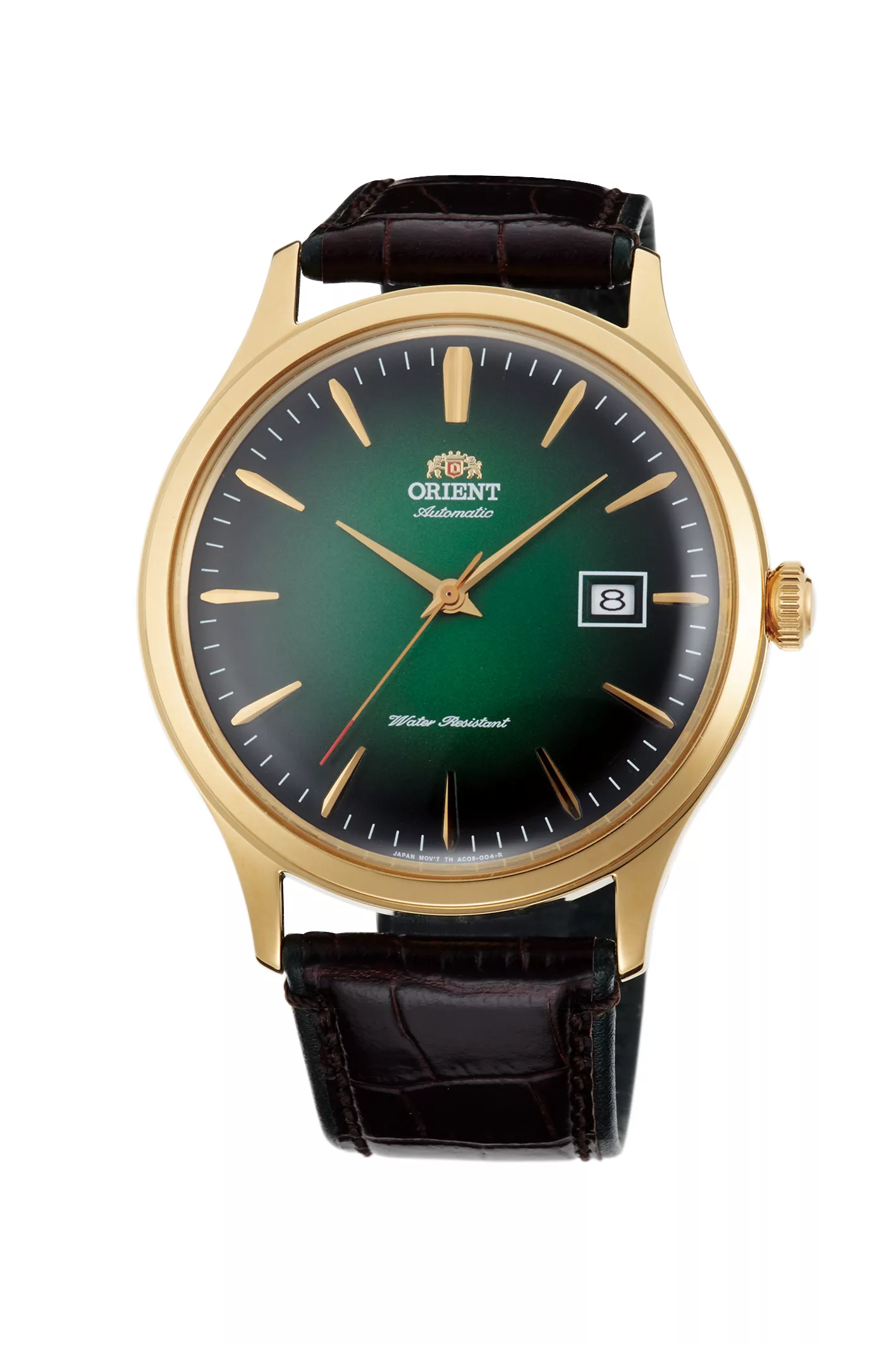 Orient TAC08002F0 Bambino – Automatique 42 mm Vert Doré Élégance Vintage